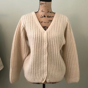 Beautiful LL Bean Mohair Cardigan S